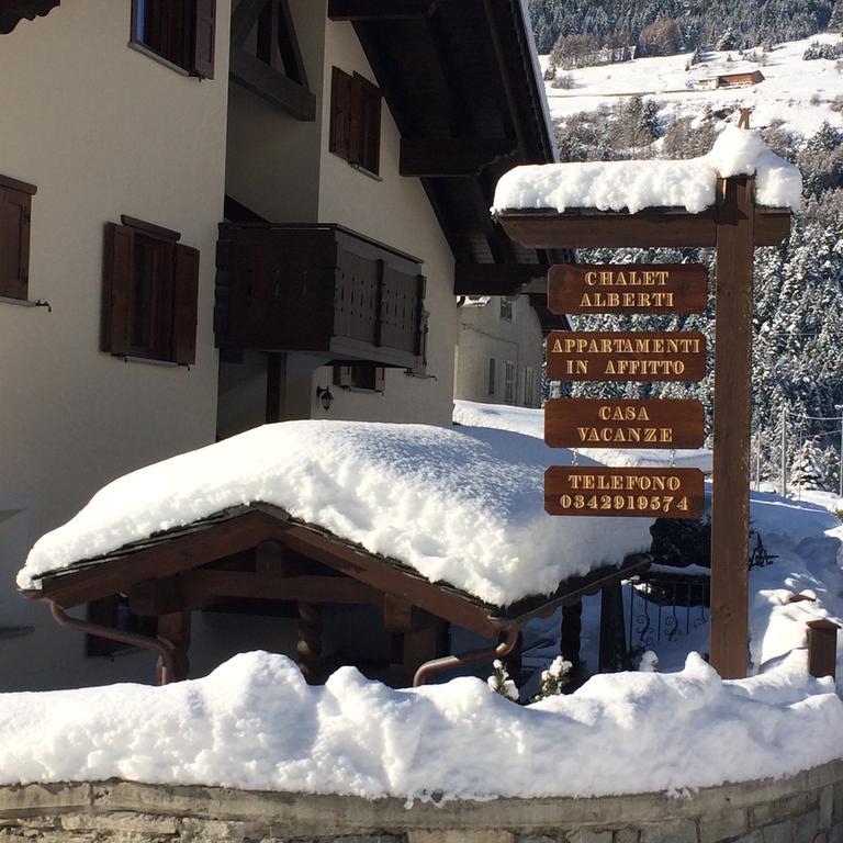 Chalet Alberti Bormio Exterior foto